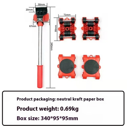 EasyMove Pro™ – Heavy-Duty Furniture Lifting & Moving Kit