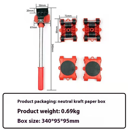 EasyMove Pro™ – Heavy-Duty Furniture Lifting & Moving Kit