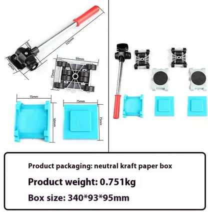 EasyMove Pro™ – Heavy-Duty Furniture Lifting & Moving Kit